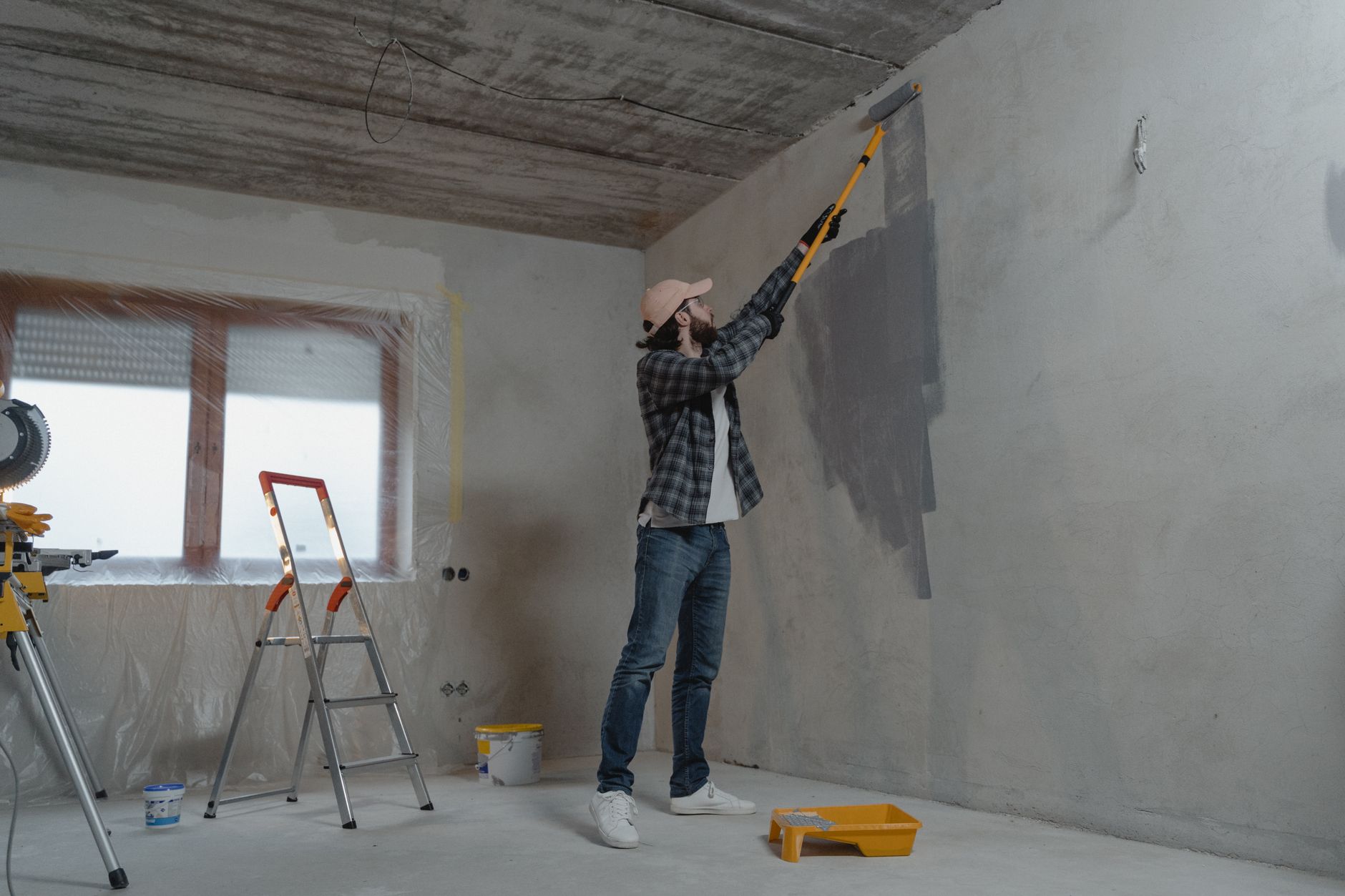 Peintre en Bâtiment équipe à Franconville